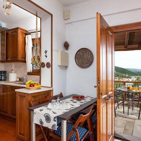 Seaside House With View Over Pagasitikos อาฟิสโซส ภายนอก รูปภาพ